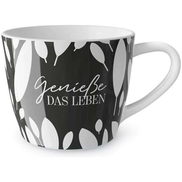 Maxibecher Geniesse das Leben 400ml