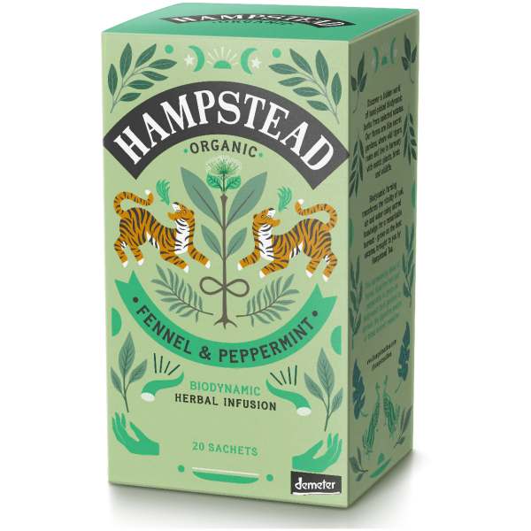 Hampstead Fennel & Peppermint 20 Stück