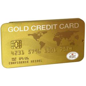 Heidel Gold-Kreditkarte 30g - Confiserie Heidel