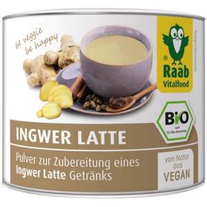 Ingwer Latte Pulver 70g - Raab Vitalfood