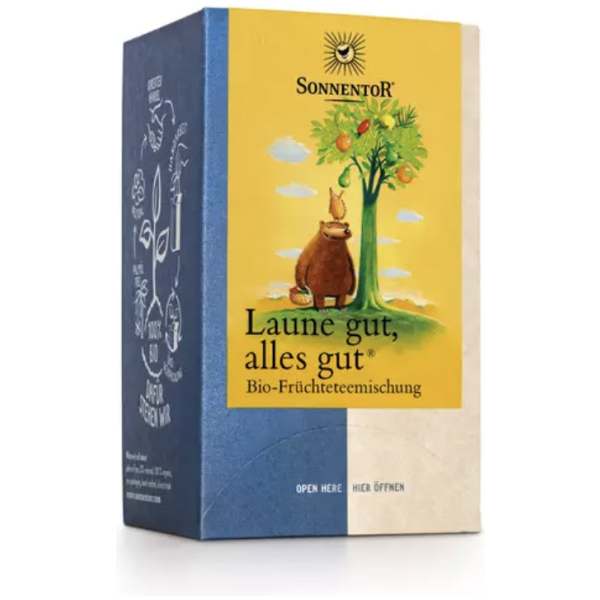 Sonnentor Laune gut alles gut Früchtetee 18 x 2.5g - Sonnentor