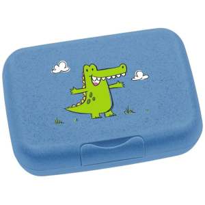 Lunchbox Krokodil blau - Leonardo