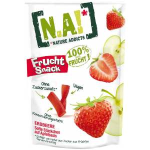 Nature Addicts Frucht Snack Erdbeere 35g - Nature Addicts