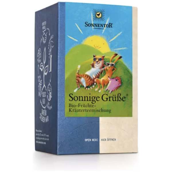 Sonnentor Sonnige Grüsse Tee 18x2.5g
