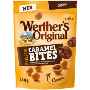 Werther's Original Blissful Caramel Bites Cookie 140g - Storck