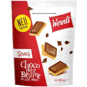 Wernli Snack Choco Petit Beure Lait 80g - Wernli