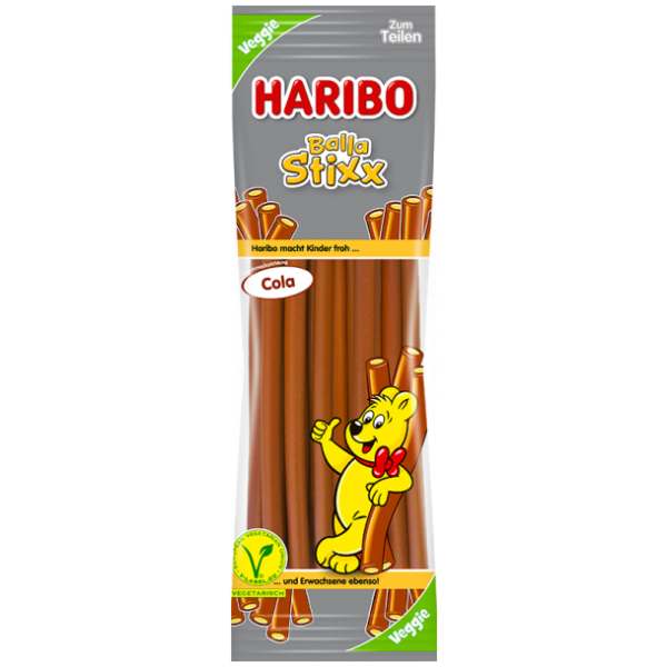 Haribo Balla Stixx Cola Veggie 200g - Haribo