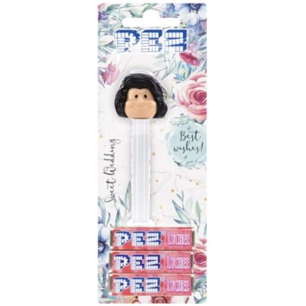 PEZ Spender Braut Haarfarbe schwarz - PEZ