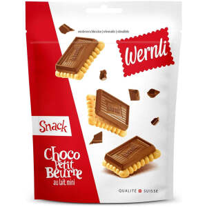 Wernli Snack Choco Petit Beurre Lait 80g - Wernli