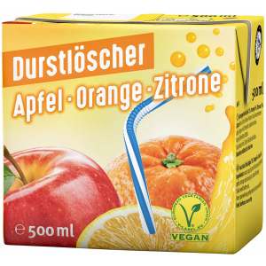 Durstlöscher Apfel Orange Zitrone 500ml - Durstlöscher