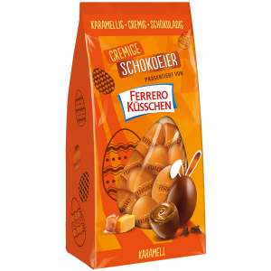 Ferrero Küsschen Cremige Schokoeier Karamell 100g - Ferrero