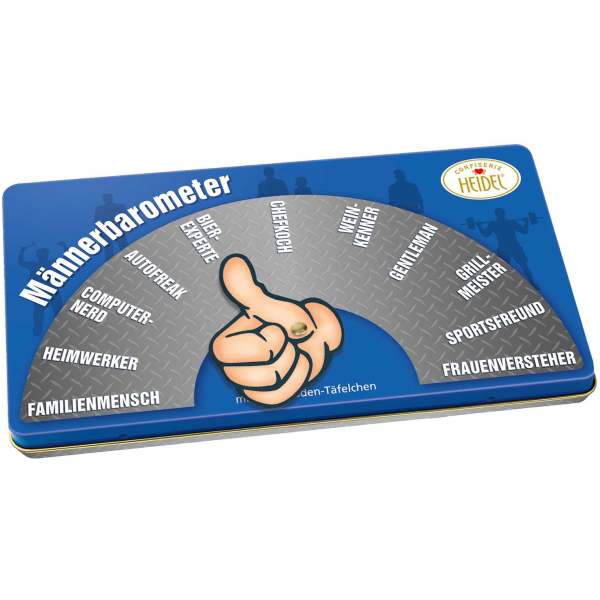 Heidel Männerbarometer 75g - Confiserie Heidel