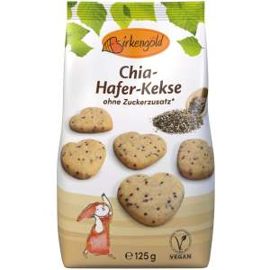 Birkengold Chia-Hafer Kekse 125g - Birkengold