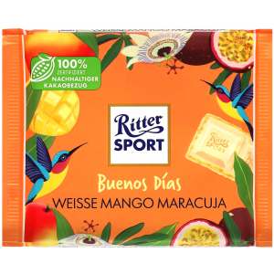 Ritter Sport Buenos Dias Weisse Mango Maracuja 100g - Ritter Sport