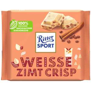 Ritter Sport Weisse Zimt Crisp 100g - Ritter Sport