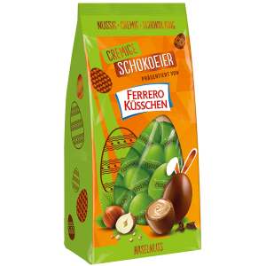Ferrero Küsschen Cremige Schokoeier Klassik Haselnuss 100g - Ferrero
