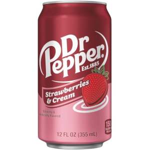 Dr. Pepper Strawberry & Cream 355ml - Dr. Pepper
