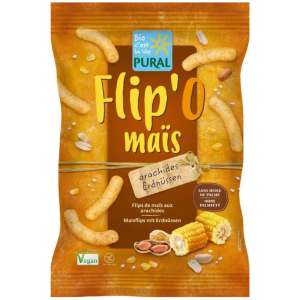 Pural Flip'O maïs Erdnuss Maisflips 100g - Pural