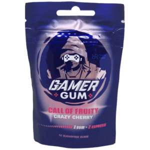 Gamer Gum Call of Fruity Crazy Cherry 10 Stück - Gamer Gum