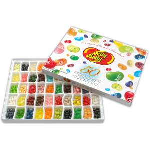 Jelly Belly 50 Sorten Mischung Geschenkpackung 600g - Jelly Belly