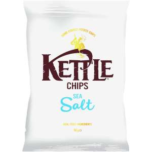 Kettle Hand cooked Chips Sea Salt 130g - Kettle Chips