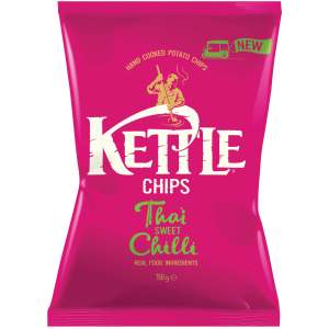 Kettle Hand cooked Chips Thai Sweet Chilli 130g - Kettle Chips