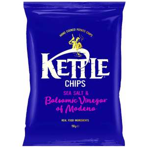 Kettle Hand cooked Chips Sea Salt & Balsamico Vinegar 130g - Kettle Chips