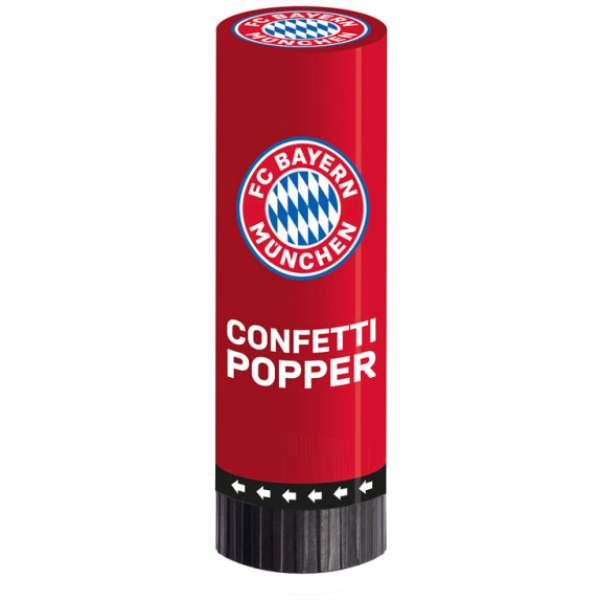 Konfetti Popper FC Bayern München 2 Stück - Sweets