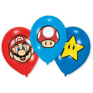 Luftballone Super Mario 6 Stück - Sweets