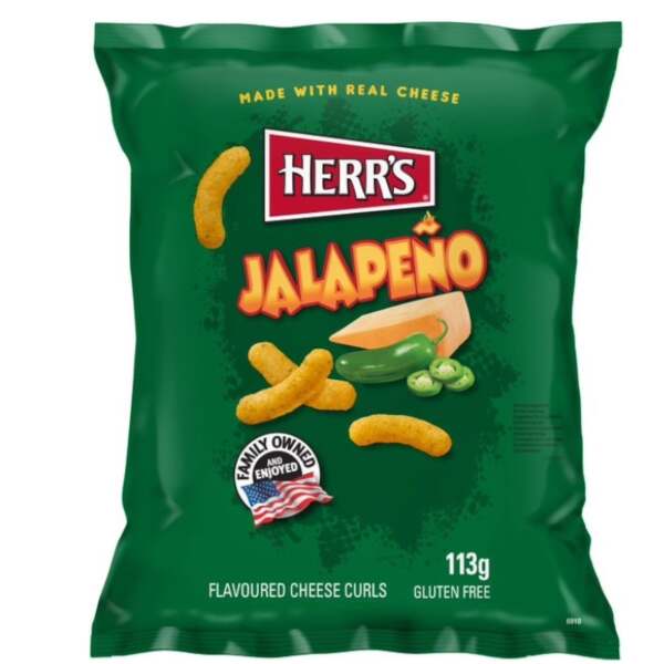 Herr's Jalapeno Cheese Curls 113g - Herr's