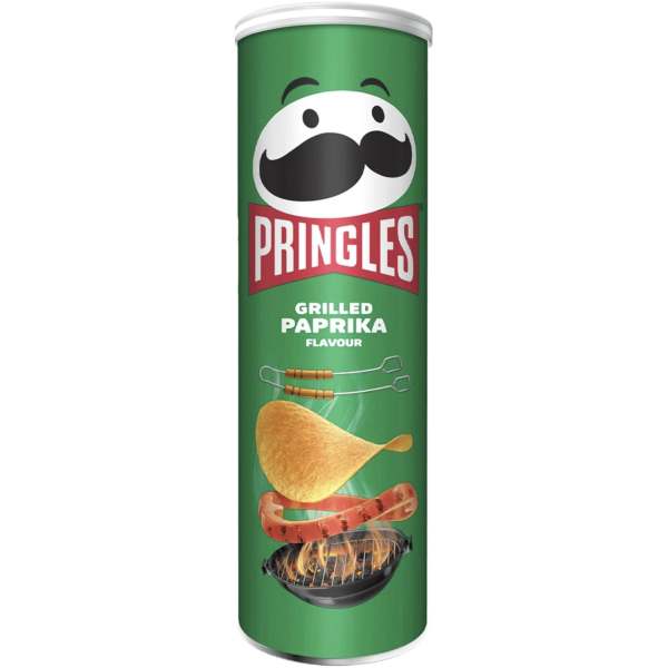 Pringles Grilled Paprika 185g - Pringles