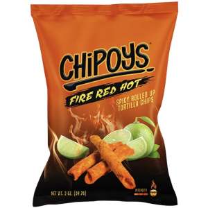 Chipoys Fire Red Hot Chips 56.7g - Chipoys