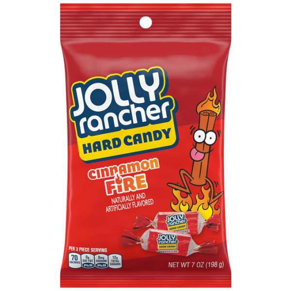 Jolly Rancher Hard Candy Cinnamon Fire 198g - Jolly Rancher