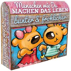 Mein Bär Naschbox Menschen wie du machen das Leben bunter & fröhlicher 75g - Sweets