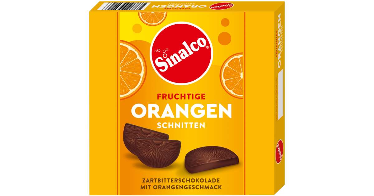 Sinalco Fruchtige Orangen Schnitten 85g | Sweets.ch