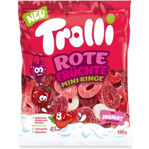 Trolli Rote Früchte Mini-Ringe 200g - Trolli