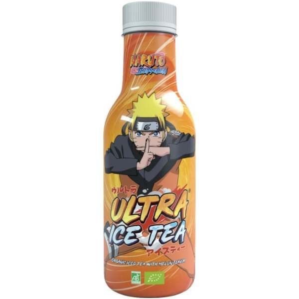 Ultra Ice Tea Naruto Shippuden Melon Bio 500ml - Ultra Ice Tea