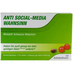 Anti Social-Media Wahnsinn Scherztabletten - Sweets