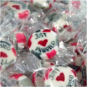 Amore Sweets Rocks Bonbons Just Married 1kg - Amore Sweets