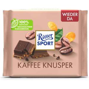Ritter Sport Kaffee Knusper 100g - Ritter Sport