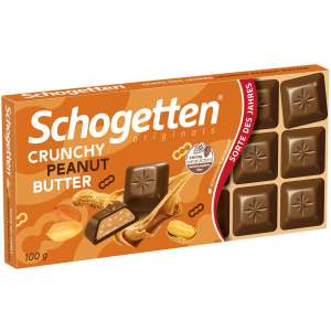 Schogetten Crunchy Peanut Butter Sorte des Jahres 100g - Schogetten