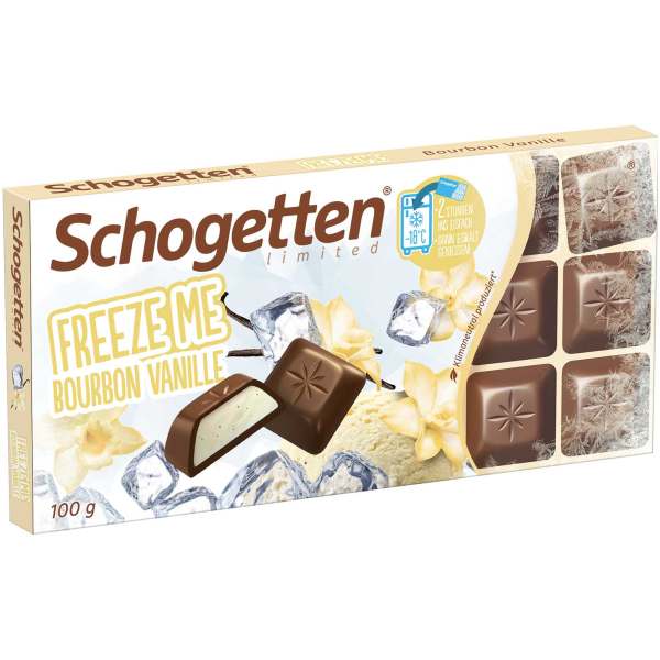 Schogetten Freeze Me Bourbon Vanille 100g