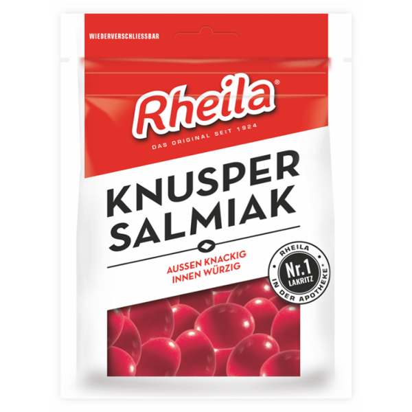 Rheila Knusper Salmiak 90g - Rheila