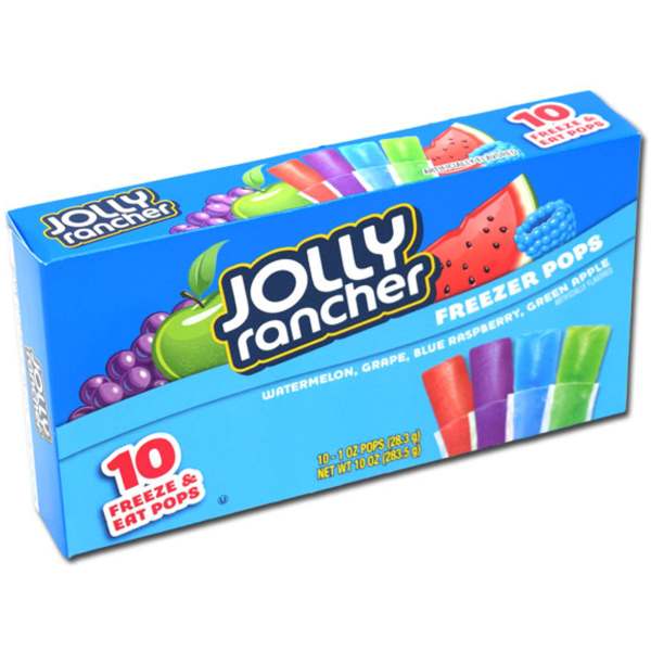 Jolly Rancher Freezer Pops 283.5g - Jolly Rancher
