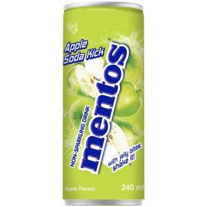 Mentos Drink Apple Soda Kick 240ml - Mentos