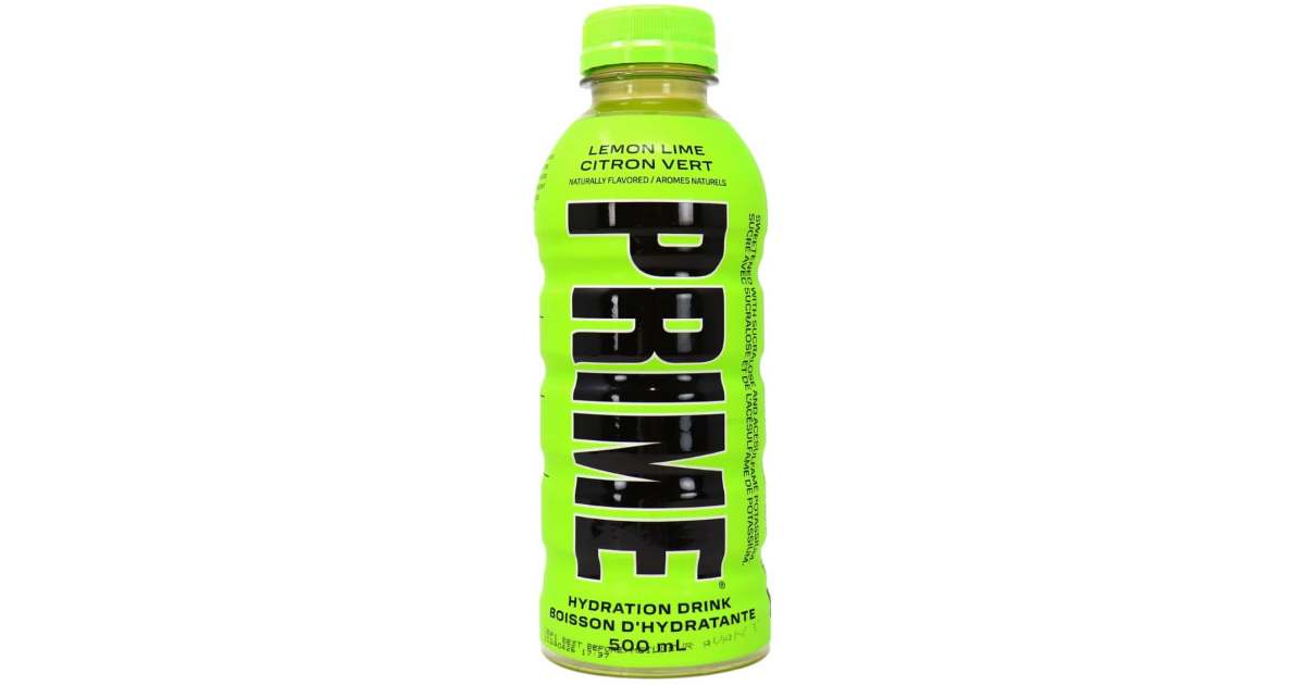 Prime Hydration Drink Lemon Lime 500ml 