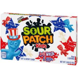 Sour Patch Red White Blue Box 87g - Sour Patch Kids