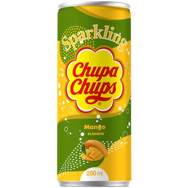 Chupa Chups Sparkling Mango 250ml - Chupa Chups