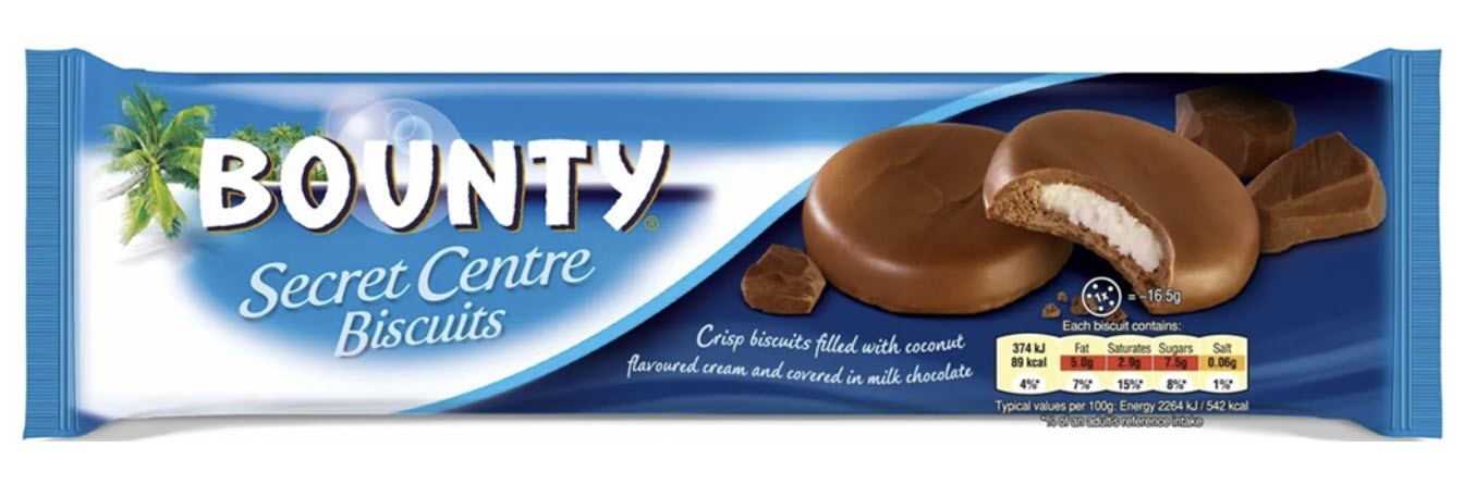 bounty secret centre biscuits - Candy Crazy