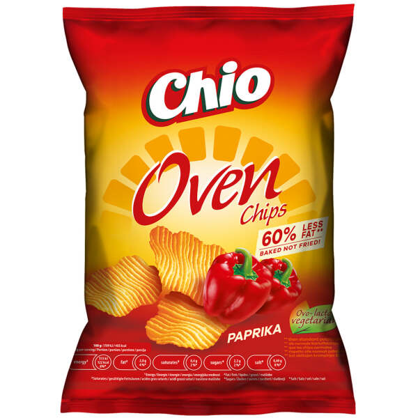 Chio Ovenchips Paprika 125g - Chio